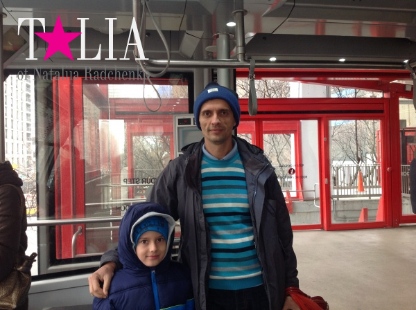 Мы и канатная дорога Нью-Йорка или воздушный трамвай Roosevelt Island Tramway.